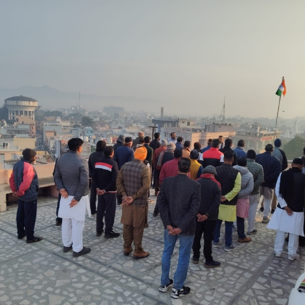 संघ कार्यालय पर गणतंत्र दिवस