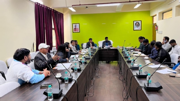 बैठक में शामिल डीसी मंजूनाथ भजन्त्री सहित अन्य बैठक में शामिल डीसी मंजूनाथ भजन्त्री सहित अन्य