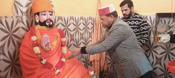 गुरु रविदास जी के दिव्य मार्गदर्शन और राष्ट्र निर्माण में उनके सहयोग को सदैव याद रखा जायेगा -डॉ. बिंदल