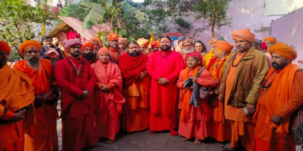 जम्मू-कश्मीरयोः संत समाज न्यासस्य बाबा श्री कृष्ण गिरिः समाधिः, जम्मूनगरे आयोजितं महत्वपूर्णम् उपवेशनम्