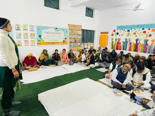 प्रशिक्षण प्राप्त करते बहादुरगढ़ खंड के प्राथमिक अध्यापक।