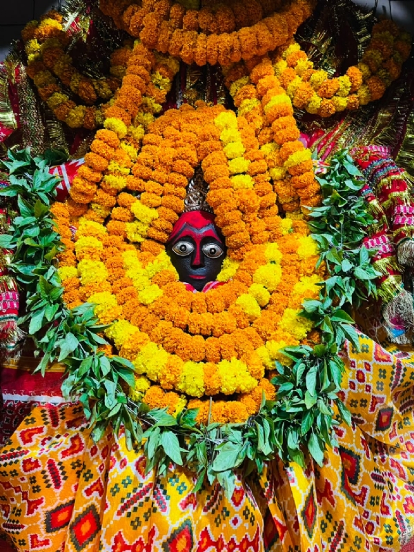 माता शीतला धाम चौकियां में माता का सजा दरबार
