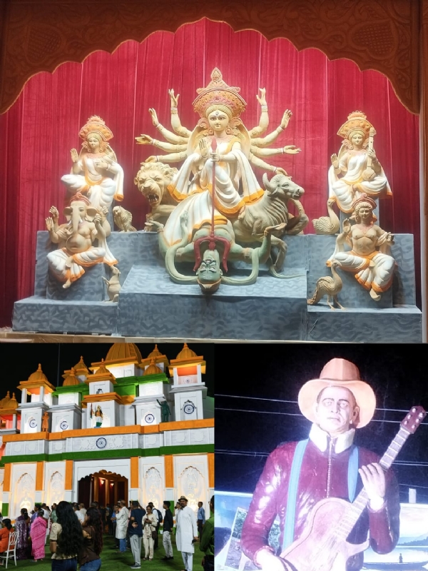 शारदोत्सव की जगमगाहट: अनोखी थीम के साथ दुल्हन की तरह सजा गुवाहाटी शारदोत्सव की जगमगाहट: अनोखी थीम के साथ दुल्हन की तरह सजा गुवाहाटी
