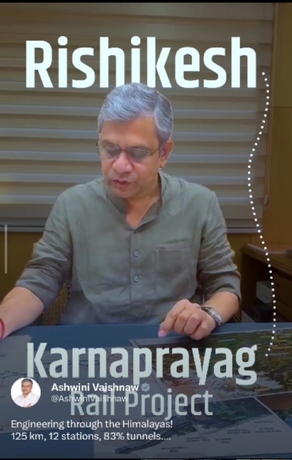 रेल मंत्री रेल लाइन की जानकारी देतेहुए रेल मंत्री रेल लाइन की जानकारी देतेहुए