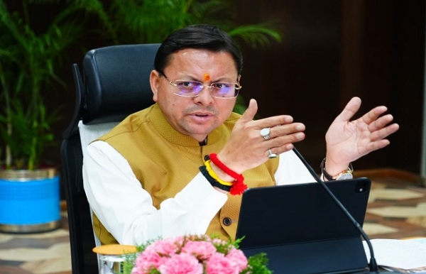 मुख्यमंत्री पुष्कर सिंह धामी फाइल चित्र।
