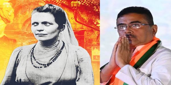 भगिनी निवेदितायाः जयन्त्यवसरे मुख्यमन्त्री शुभेन्द्वधिकारी श्रद्धाञ्जलिम् अर्पितवान्।