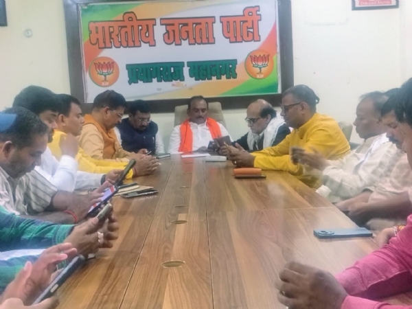प्रयागराज महानगर अध्यक्ष भाजपा संजय गुप्ता का छाया चित्र