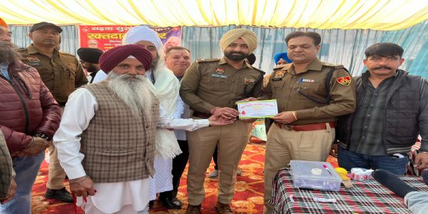 यमुनानगर–नगरे आवश्यकता–ग्रस्तानां साहाय्यार्थं रक्तदान–शिविरस्य आयोजनम्