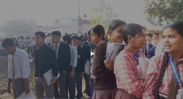 অসমঃ এইচ এছ এল চি পৰীক্ষা দিবলৈ যোৱা প্ৰাৰ্থী