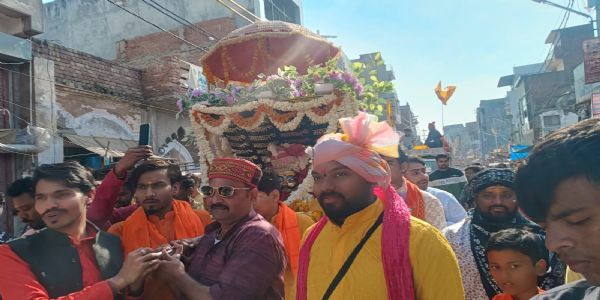 भोले–भंडारी–पालकी–यात्रायां नगरं ‘हर हर महादेव’ इति गुञ्जितः