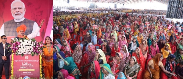 मुख्यमंत्री डॉ. मोहन यादव ने खंडवा में लाडली बहना सम्मेलन और विकास कार्यों के भूमि-पूजन समारोह को संबोधित किया