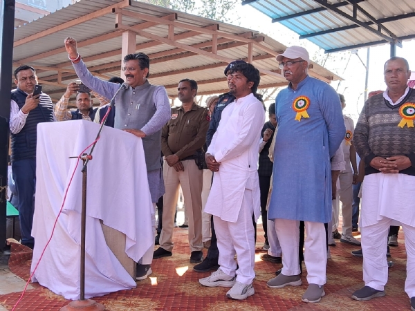 कार्यक्रम को संबोधित करते हुए कैबिनेट मंत्री कृष्ण बेदी। कार्यक्रम को संबोधित करते हुए कैबिनेट मंत्री कृष्ण बेदी।