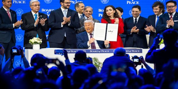 ट्रंपस्य अध्यक्षतायां शांति समितेरुपवेशनम्अद्य , गाजा पुनर्वासे 20 सदस्याः देशे करिष्यन्ति चर्चाम्