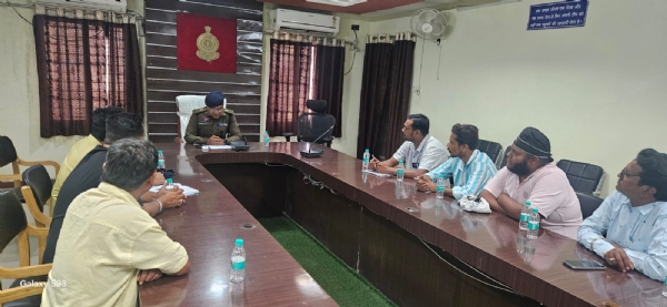 “सजग कोरबा, सतर्क कोरबा” अभियान के तहत डीजे संचालकों व होली सामग्री विक्रेताओं की बैठक, नियम उल्लंघन पर सख्त कार्रवाई की चेतावनी