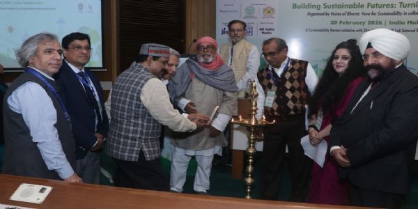 केन्द्रीयमन्त्री शेखावतः पर्यावरण–सन्तुलने यूनां भूमिकां प्रशशंसितवान्