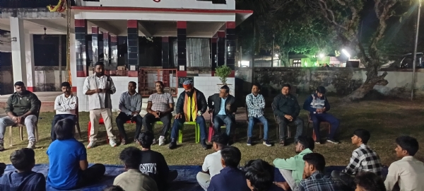 शक्ति आश्रम  बजरंग दल की नई इकाई का गठन, 31 सदस्य शामिल।