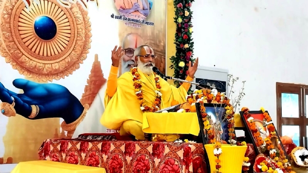 भागवत कथा के श्रवण मात्र से मानव की मुक्ति : भानुदेवाचार्य भागवत कथा के श्रवण मात्र से मानव की मुक्ति : भानुदेवाचार्य