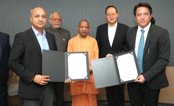 सीएम योगी के नेतृत्व में  सिंगापुर कोऑपरेशन एंटरप्राइज (एससीई) के साथ हुआ करार