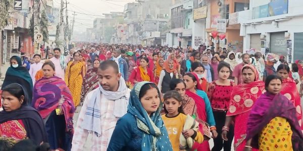 मिथिला-मध्य-परिक्रमाया: अष्टमः दिवस: पूर्णः, नवमे दिने धनुषा प्रस्थानम्