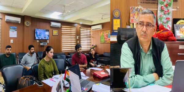 मिशनयूनां प्रगतेः समीक्षा, उद्यम मेंटरशिप एवं स्वयं सहायता समूह जागरूकतां प्रति दत्तं बलम्