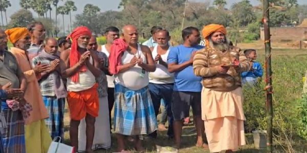 राम कथा ज्ञान यज्ञन्नीत्वा ध्वजारोहणकार्यक्रमः