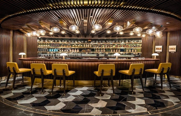 नई दिल्ली एयरपोर्ट पर एयर इंडिया का नया महाराजा लाउंज का फोटो नई दिल्ली एयरपोर्ट पर एयर इंडिया का नया महाराजा लाउंज का फोटो