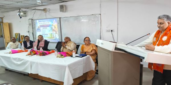 आत्मनिर्भरता तथा भविष्यति यदास्माकम् अभियांत्रिकी दृढीभवेत् : प्रो. राजीव त्रिपाठी