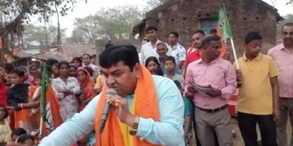 भाजपा नेता कृष्णा प्रसादः चलितवान् जनसंपर्काभियानम्