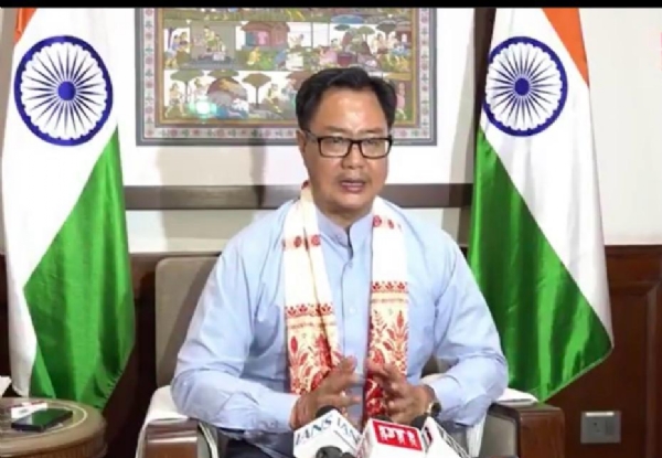 केन्द्रीय मंत्री किरेन रिजिजू