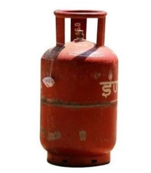 गैस सिलेंडर।