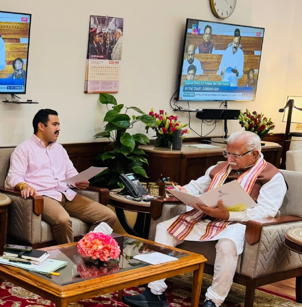 विक्रमादित्य सिंह की केंद्रीय मंत्री से भेंट विक्रमादित्य सिंह की केंद्रीय मंत्री से भेंट