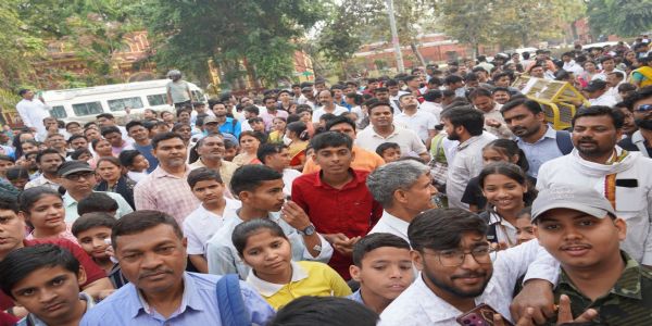 ज्वाला देवी सरस्वती विद्या मन्दिर इण्टरमहाविद्यालयस्य प्रवेश परीक्षायां सम्मिलिताः 1500 प्रतिभागिनः