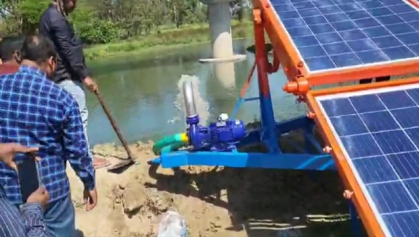 सोलर पम्प का छाया चित्र