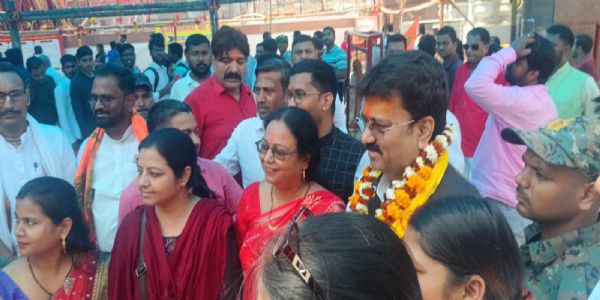 शिवेश-रामः राज्यसभा-निर्वाचने विजयस्य अनन्तरं प्रधानमन्त्रिणं नरेन्द्र-मोदीं तथा शीर्ष-नेतृत्वं प्रति कृतज्ञतां व्यक्तवान्, उक्तवान्—रविदास-समाजस्य मानं वर्धितम्