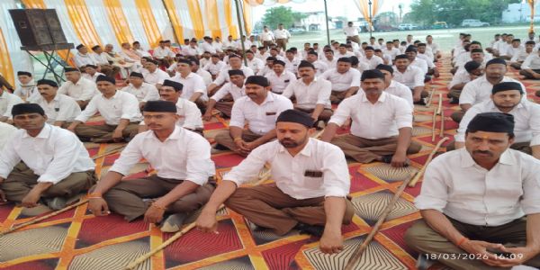 मीरजापुरे वर्ष–प्रतिपदा–उत्सवः उत्साहेन सम्पन्नः