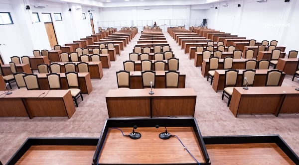 नए संसद भवन में बैठने की व्यवस्था