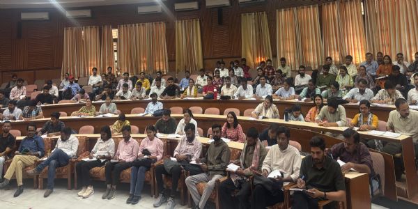 शोधः केवलं उपाधिः न, अपितु समाज-परिवर्तनस्य माध्यमं भवेत् — कुलगुरुः प्रो.सुरेश-कुमार-अग्रवालः