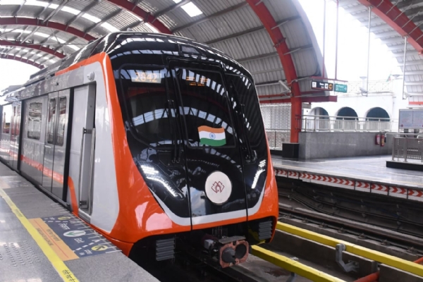 कानपुर मेट्रो ट्रेन की फाइल फोटो