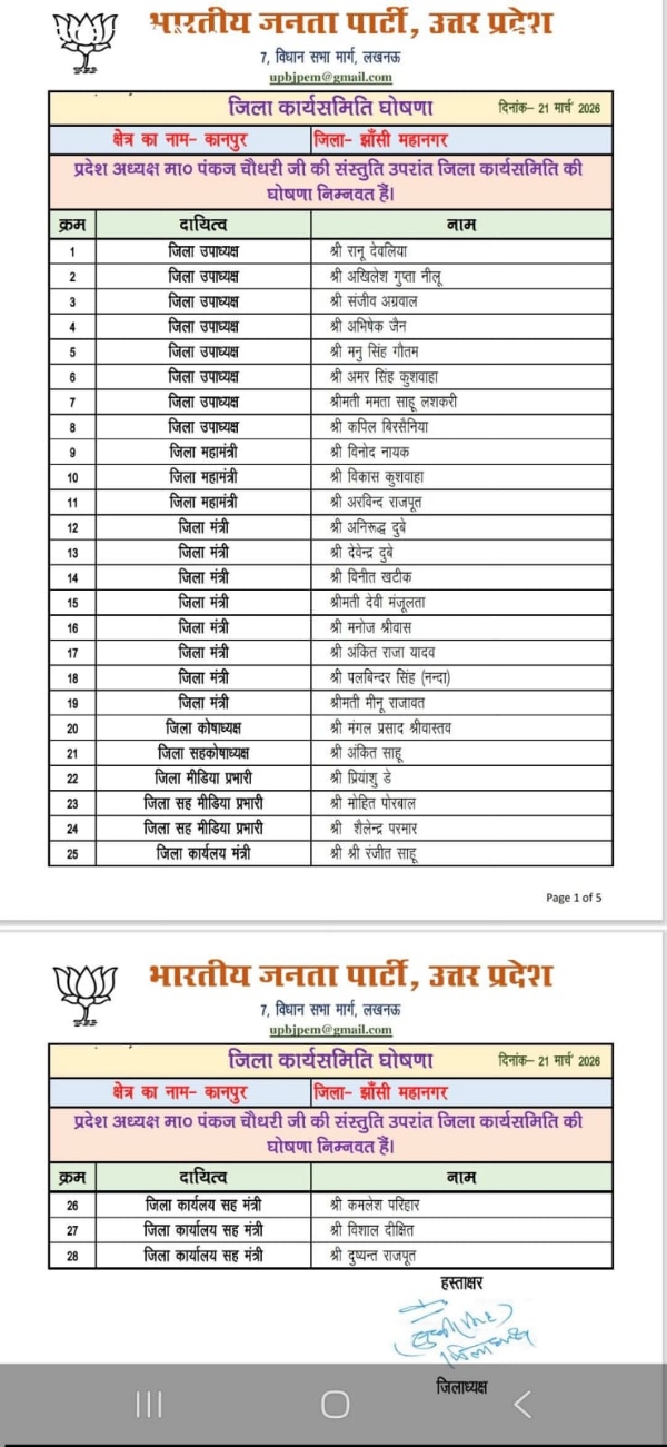 जारी सूची