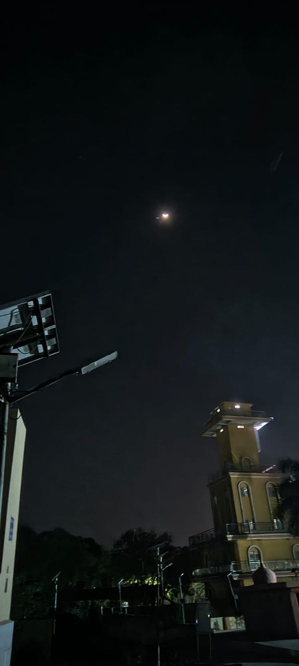 Venus looks as bright as a top in the sky of Ujjain