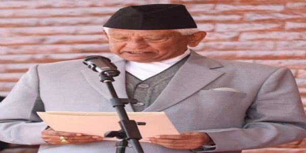 नेपाले प्रोटेमाध्यक्षाय दापितं शपथवचनं, संसद सचिवालयेऽकरोत् पदभारग्रहणम्