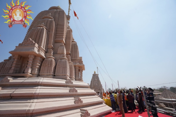 सूर्य मन्दिर का ध्वज आरोहण