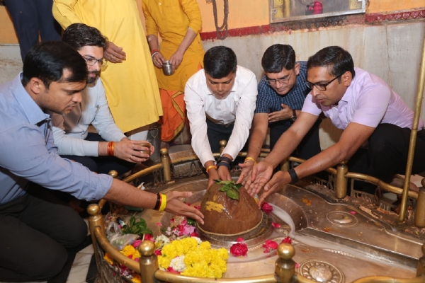 Officials visited to prepare for the Panchakroshi Yatra.