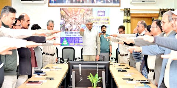 संस्थानस्य निरंतर प्रगतौ सुरक्षा हेतवे सर्वेषां भागिता अत्यंतं महत्वपूर्णा - रंजनः