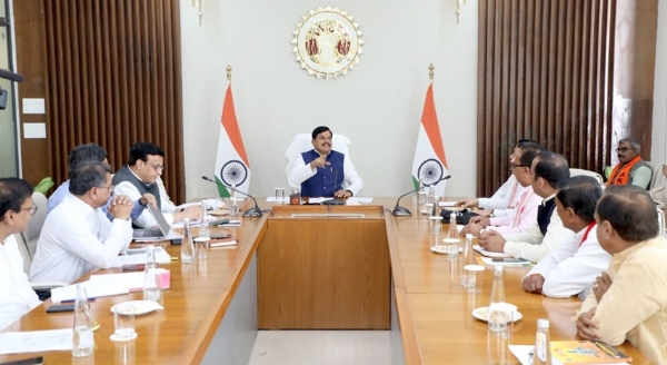 मुख्यमंत्री डॉ. मोहन यादव ने भारतीय किसान संघ के प्रतिनिधियों के साथ की बैठक