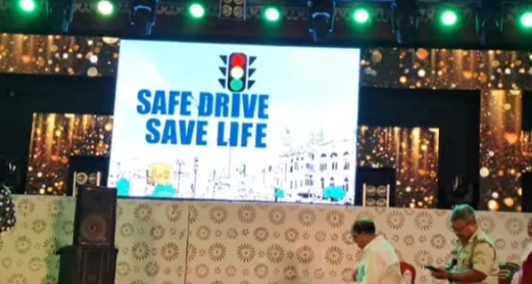 सड़क सुरक्षा अभियान बेलदा डोल मेला