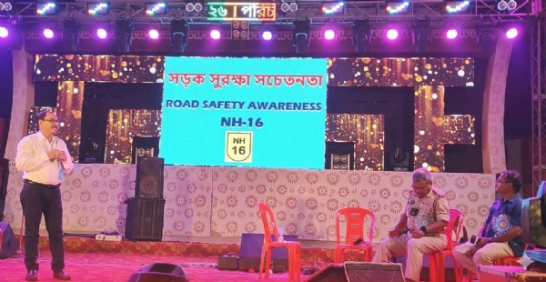 सड़क सुरक्षा अभियान बेलदा डोल मेला