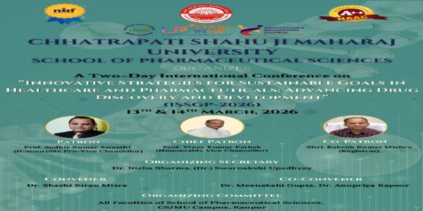 स्वास्थ्य-फार्मास्यूटिकल-क्षेत्रयोः नवाचाराय संवादः आवश्यकः - कुलपतिः