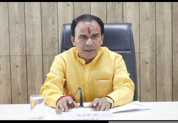 मंत्री धन सिंह रावत।