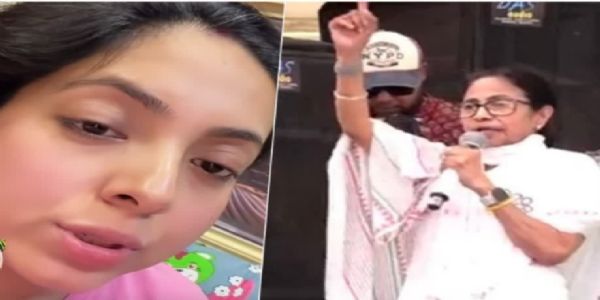 खण्डघोषे सीमा-निरीक्षण-नाम्ना महिलाभिः सह अश्लीलाचारः जातः इति ममता-बनर्जी